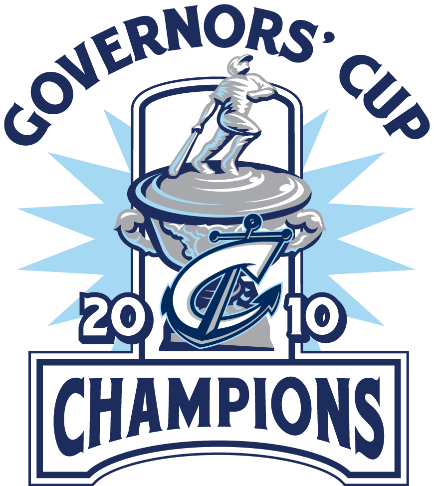 Columbus Clippers 2010 Champion Logo vinyl decal